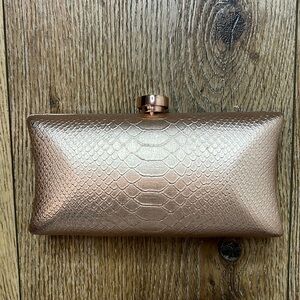 Vince Camuto Rose Gold Clutch